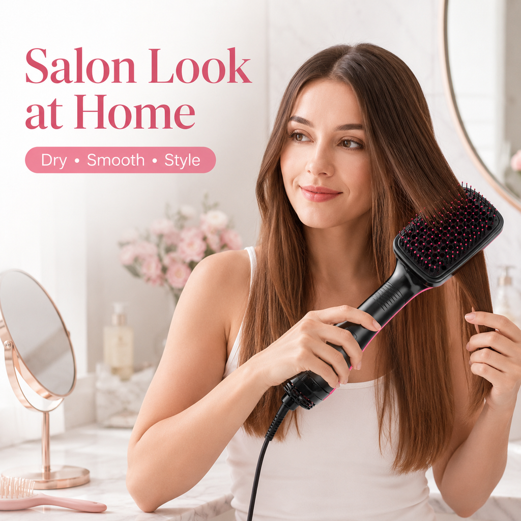 Multifunctional Hot Air Hair Styling Brush