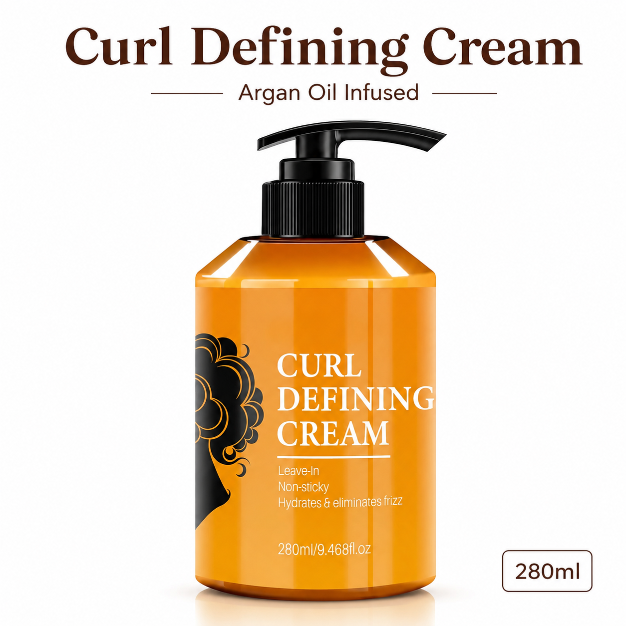 Crema Definidora de Rizos Hidratante No Pegajosa