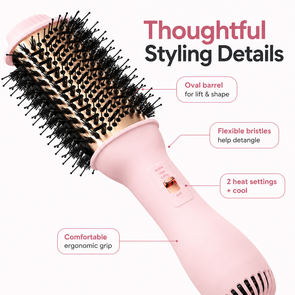 3 In 1 One Step Hot Air Styling Brush