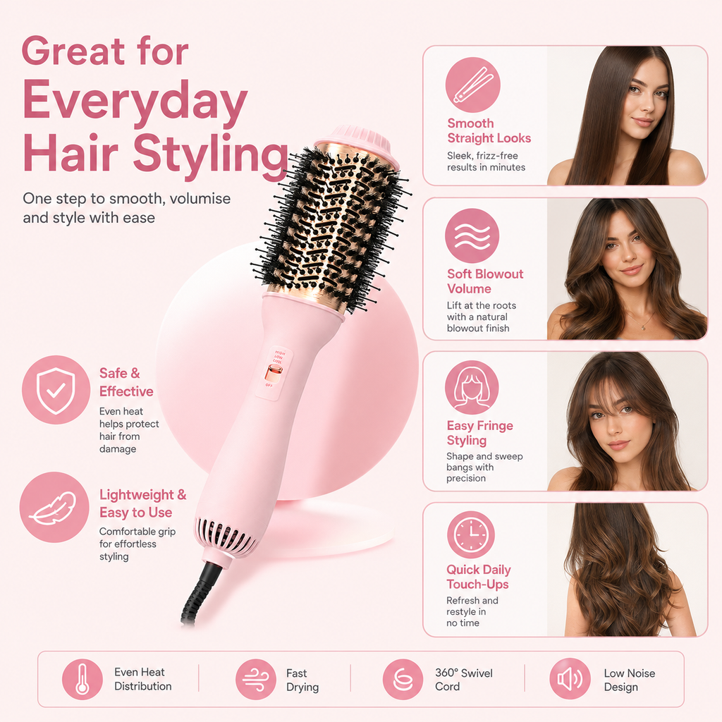 3 In 1 One Step Hot Air Styling Brush
