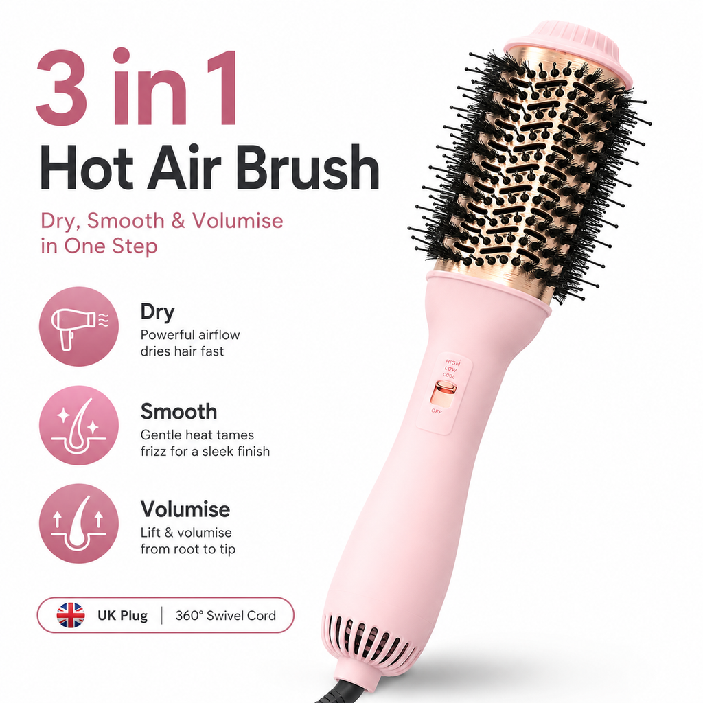 3 In 1 One Step Hot Air Styling Brush