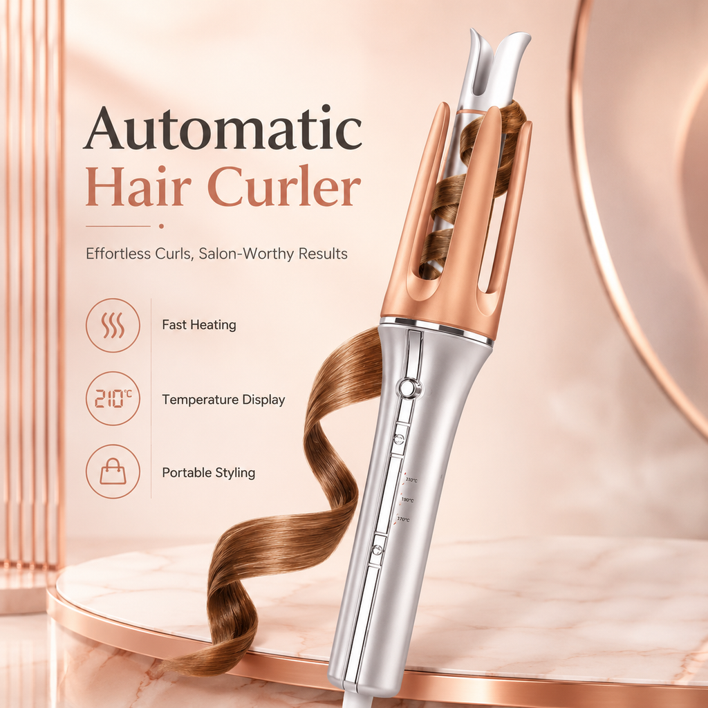 Rizador de Pelo Automático de Cerámica