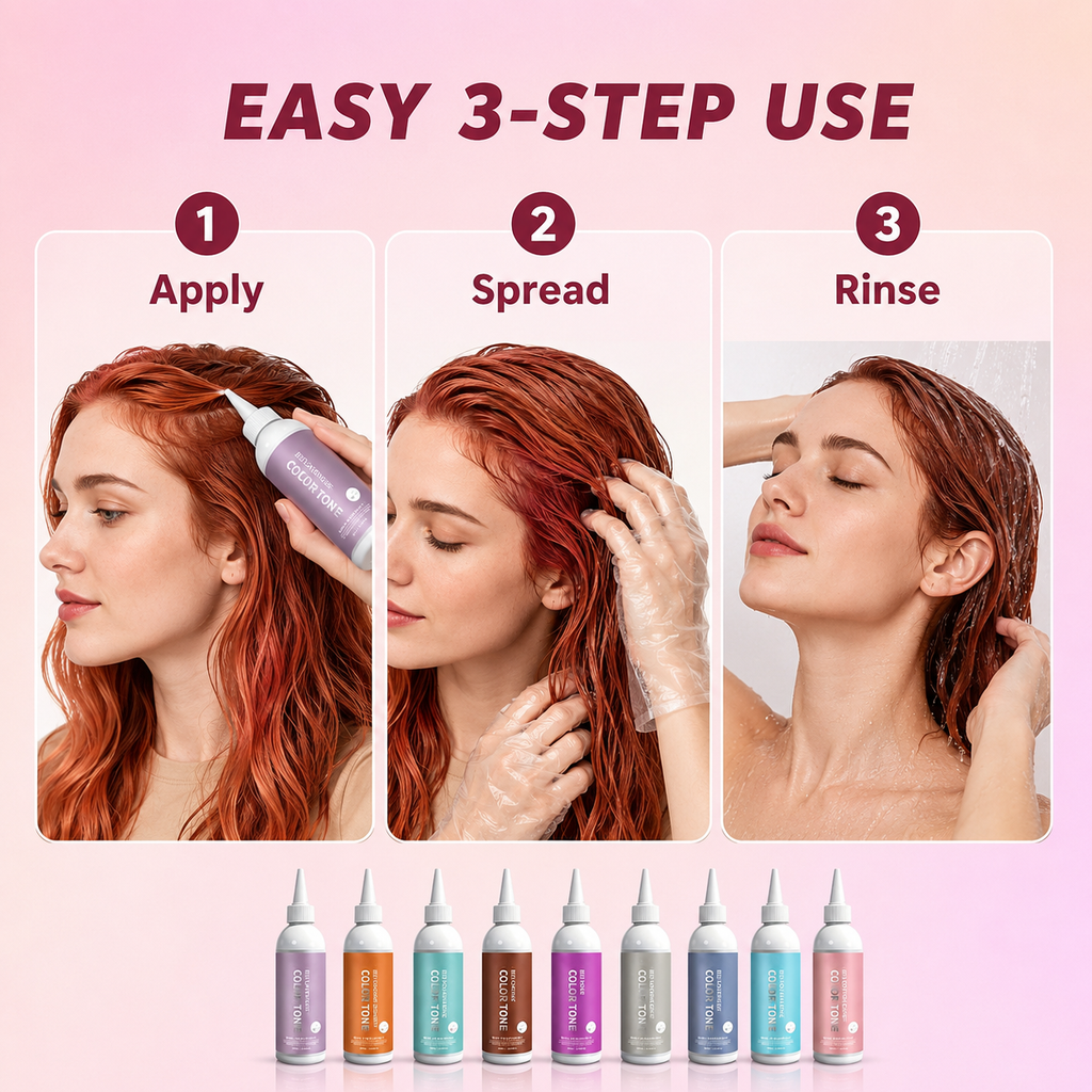 Ammonia-Free Semi Permanent Fashion Hair Dye