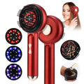 LED Light Electric Liquid Guide Scalp Massage Comb