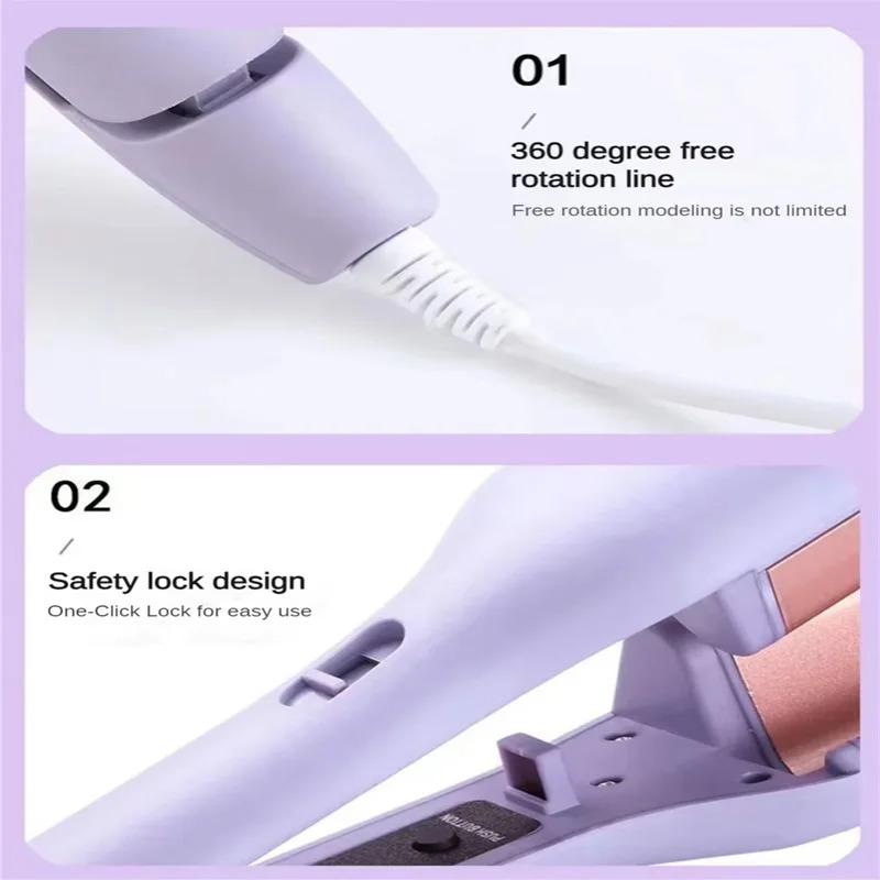 32MM Negative Ion French Egg Roll Hair Waver