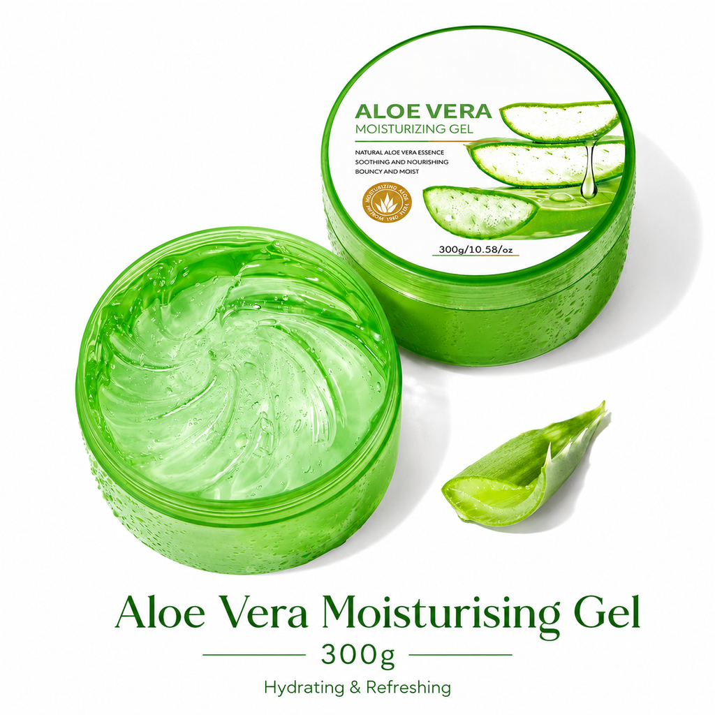 300g Gel Hidratante Calmante Natural de Aloe Vera