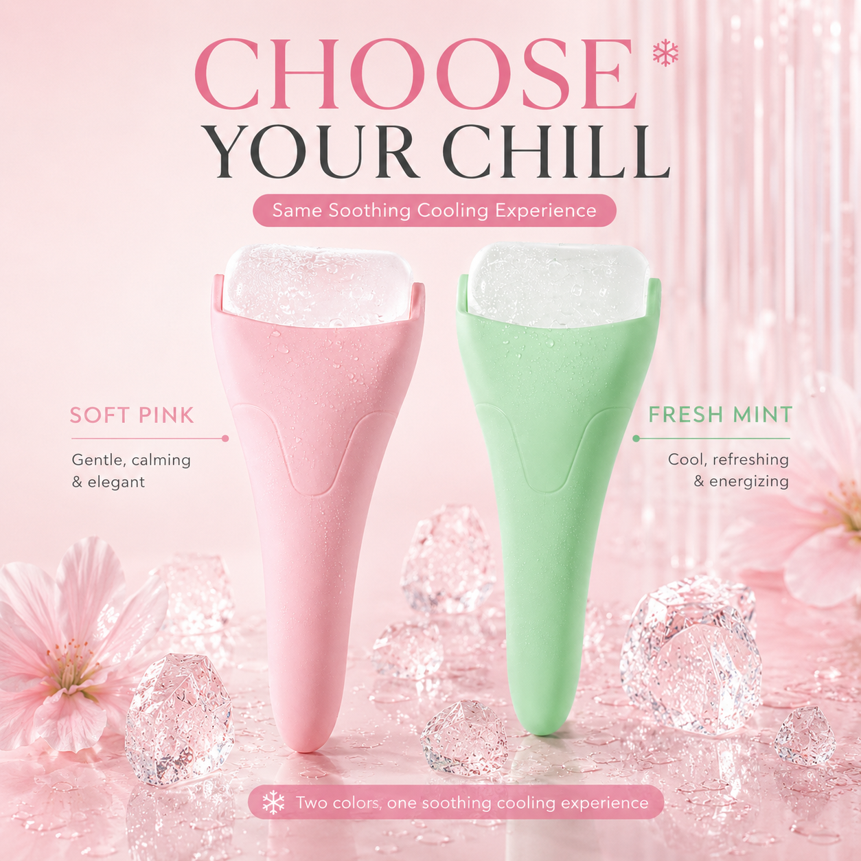 Cool Eye Care Ice Roller Massager