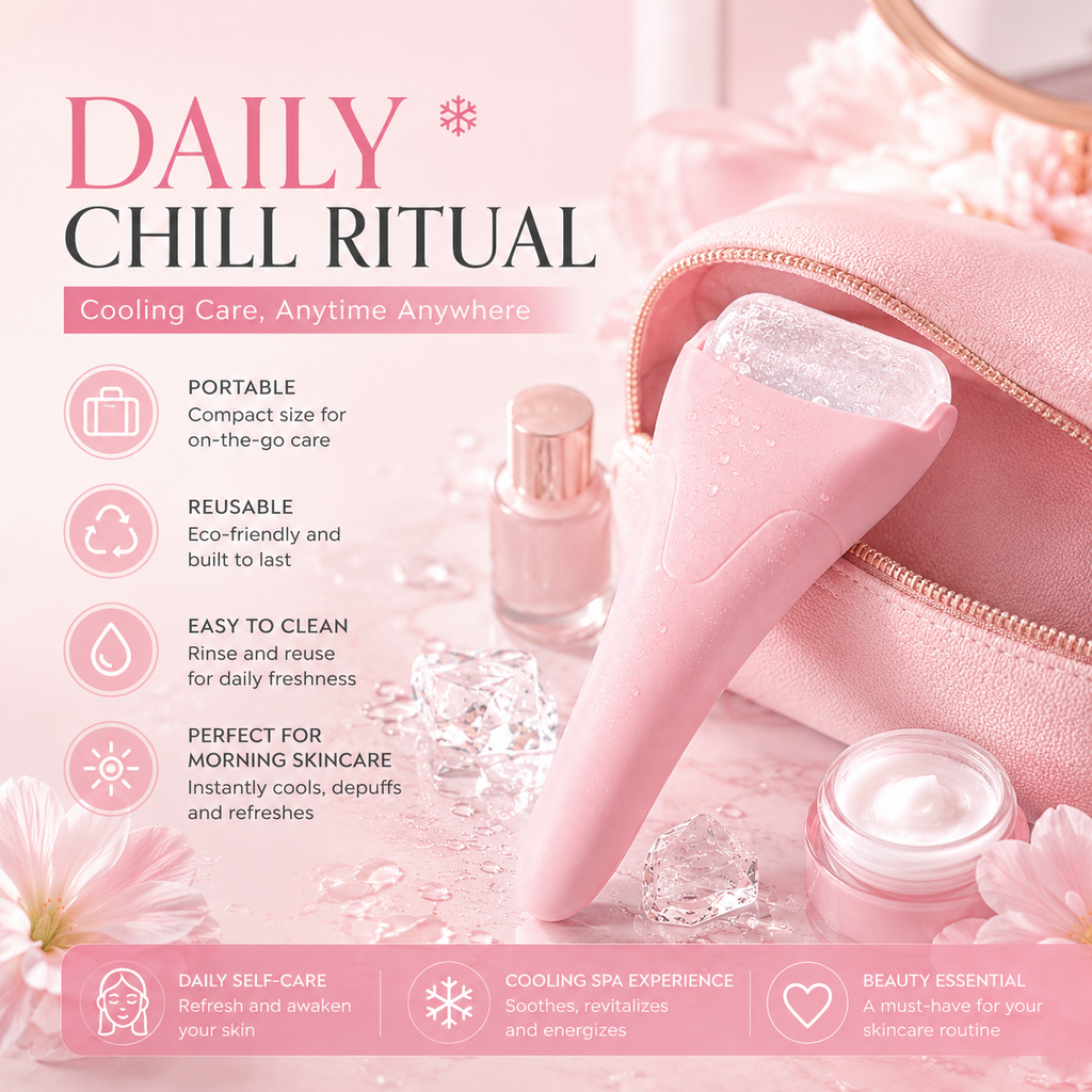 Cool Eye Care Ice Roller Massager