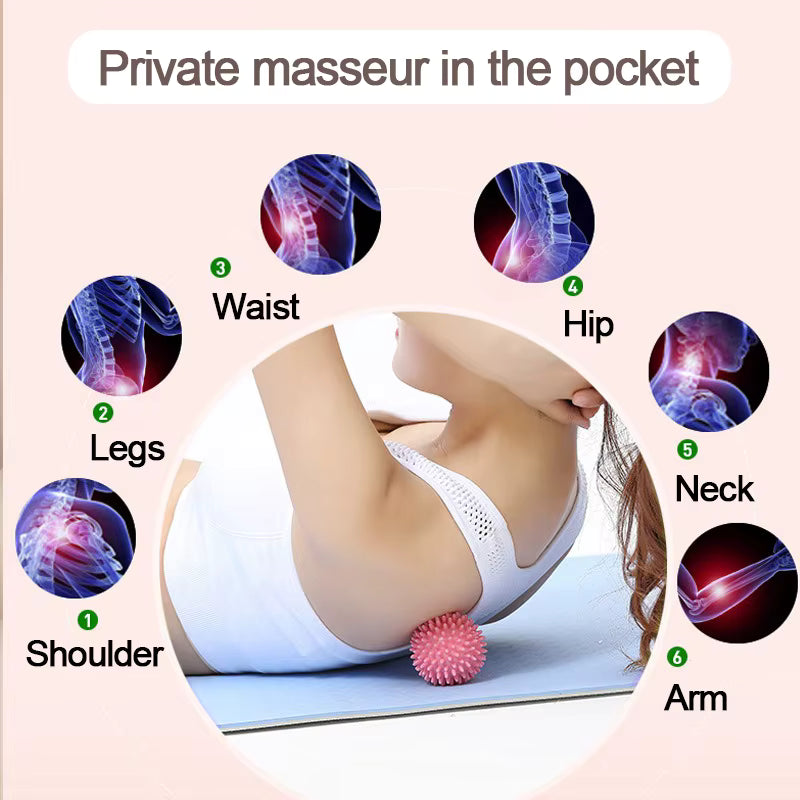 Soft Spiky Massage Ball Portable Trigger Point Deep