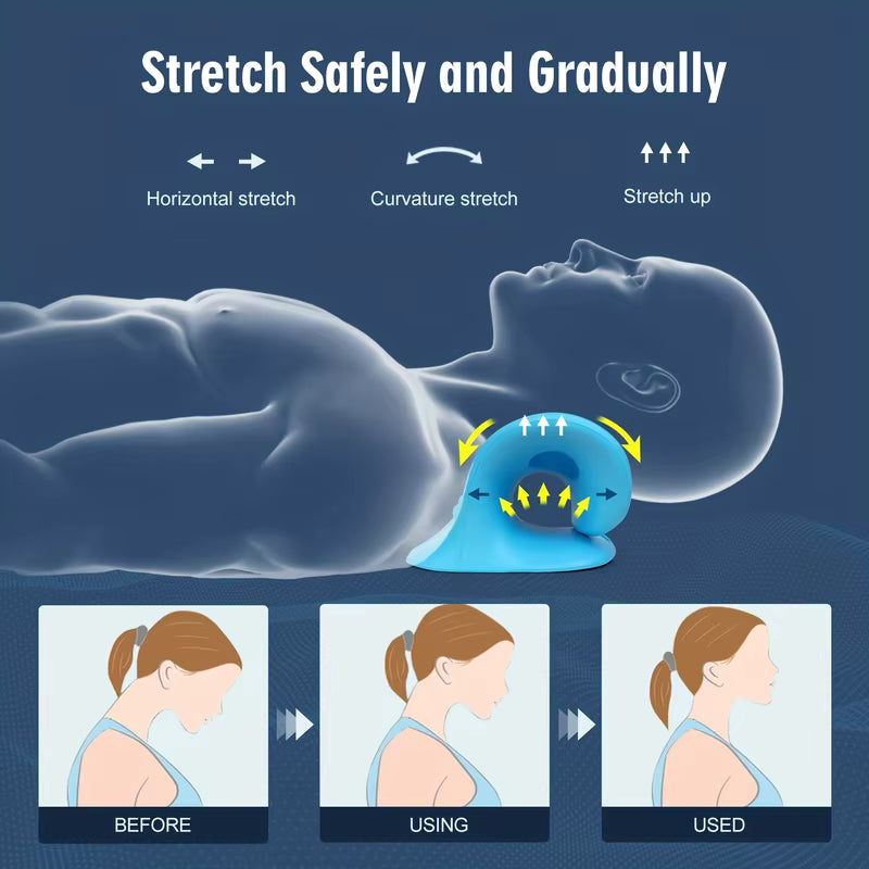 Physical Therapy Neck Shoulder Relaxer Traction Pillow