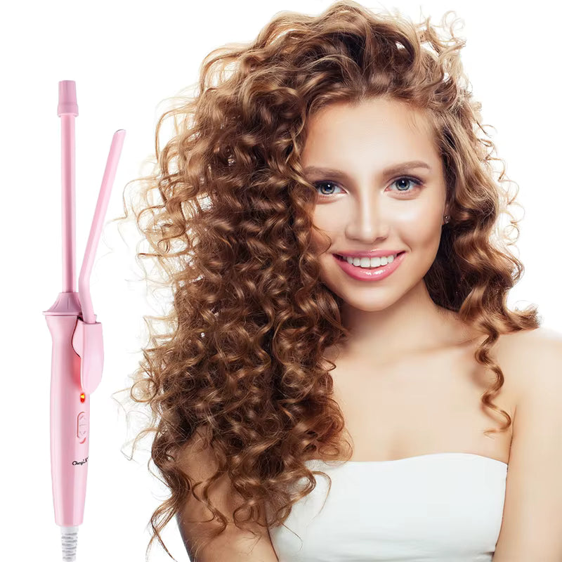 9mm Mini Thin Barrel Wool Roll Hair Curling Iron
