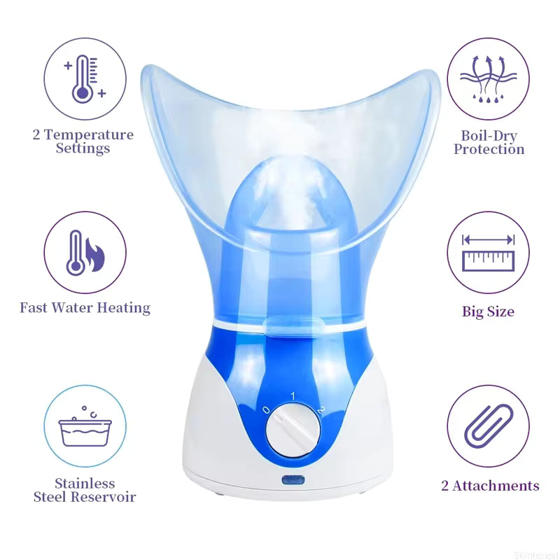 At-Home SPA Adjustable Hot Mist Facial Steamer
