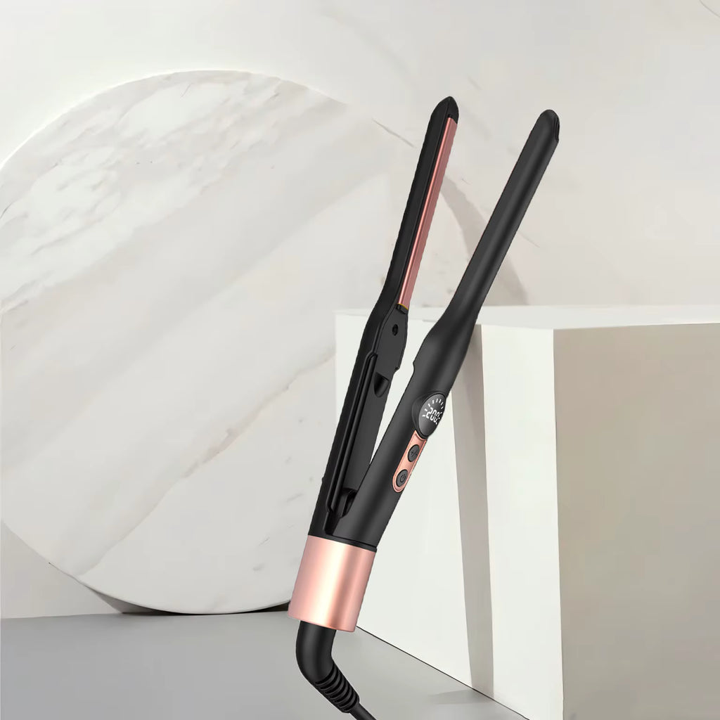 LCD Digital Slim Ceramic Hair Straightener Flat Iron