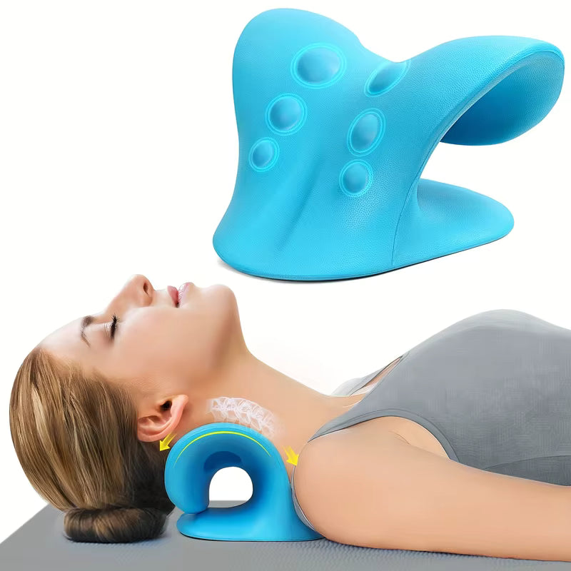 Physical Therapy Neck Shoulder Relaxer Traction Pillow