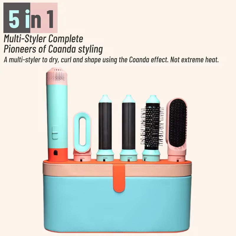 5-in-1 Interchangeable Hot Air Multi Hair Styling Set