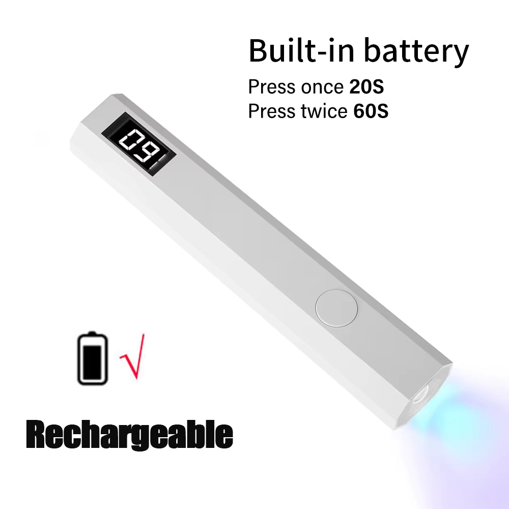 Portable USB Rechargeable UV LED Nail Lamp