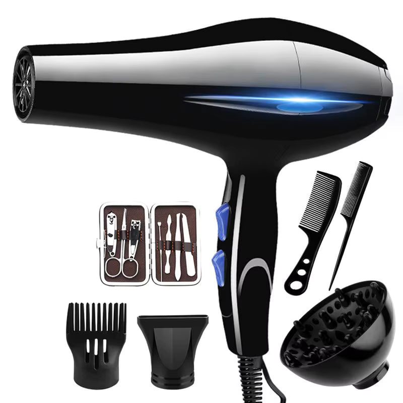 Professional Ionic Fast Drying Hair Dryer Kit