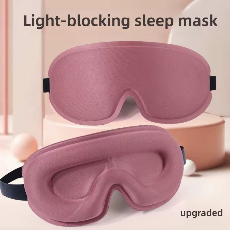 3D Contoured 99% Light Blockout Sleep Eye Mask
