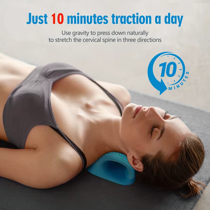 Physical Therapy Neck Shoulder Relaxer Traction Pillow