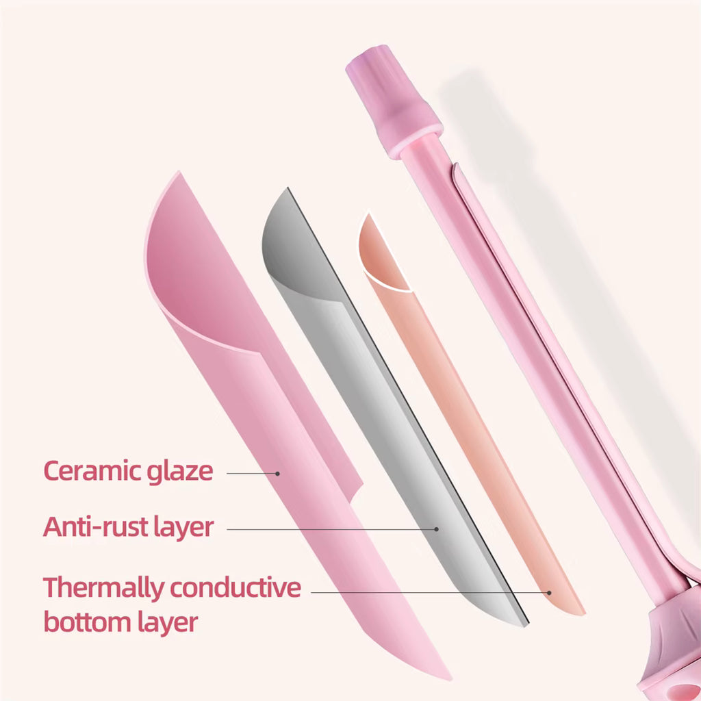 9mm Mini Thin Barrel Wool Roll Hair Curling Iron