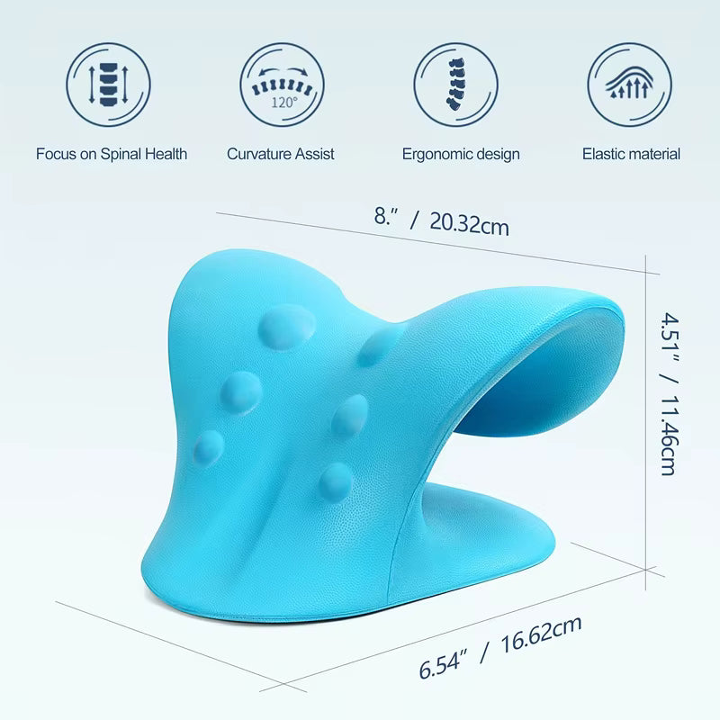 Physical Therapy Neck Shoulder Relaxer Traction Pillow