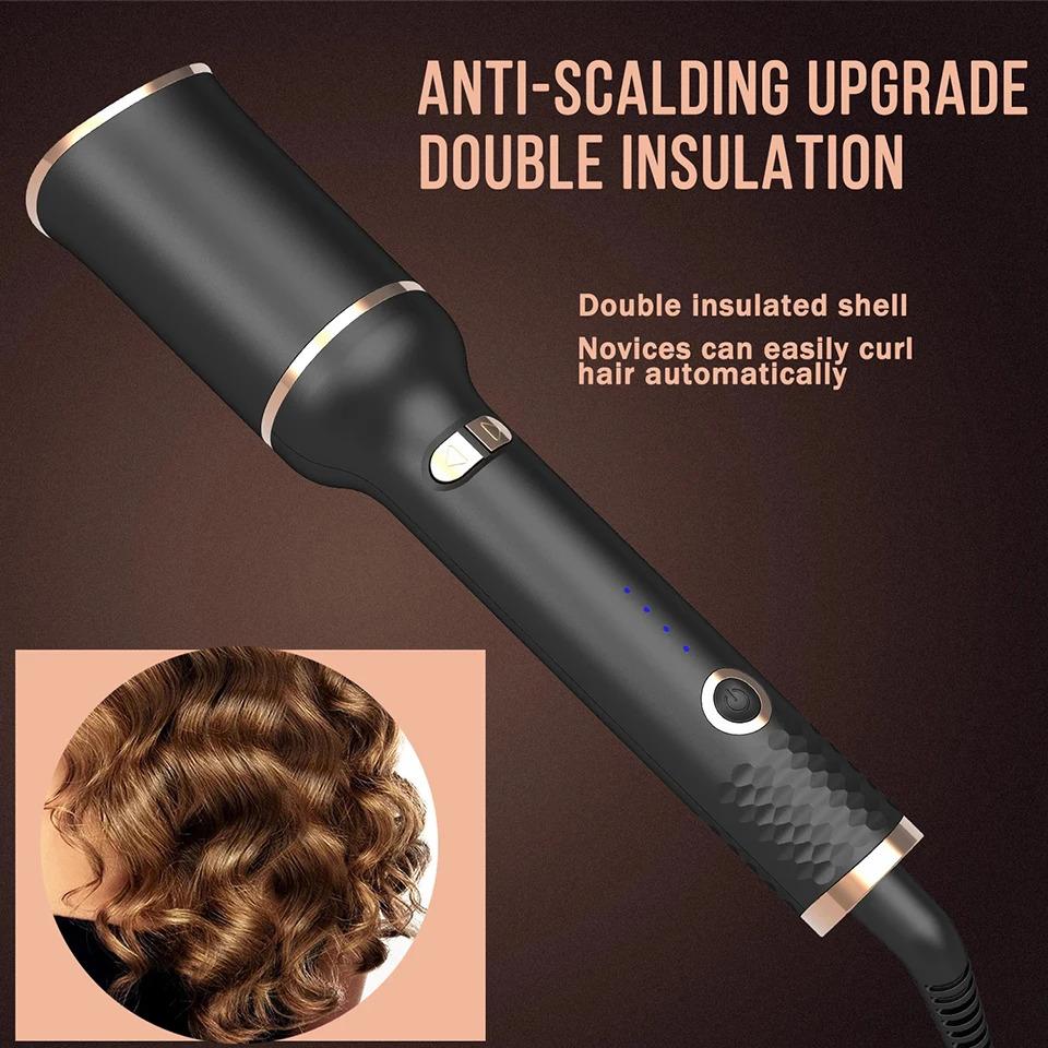 Auto Rotate Hair Curling Iron,Curler for All Hair Types