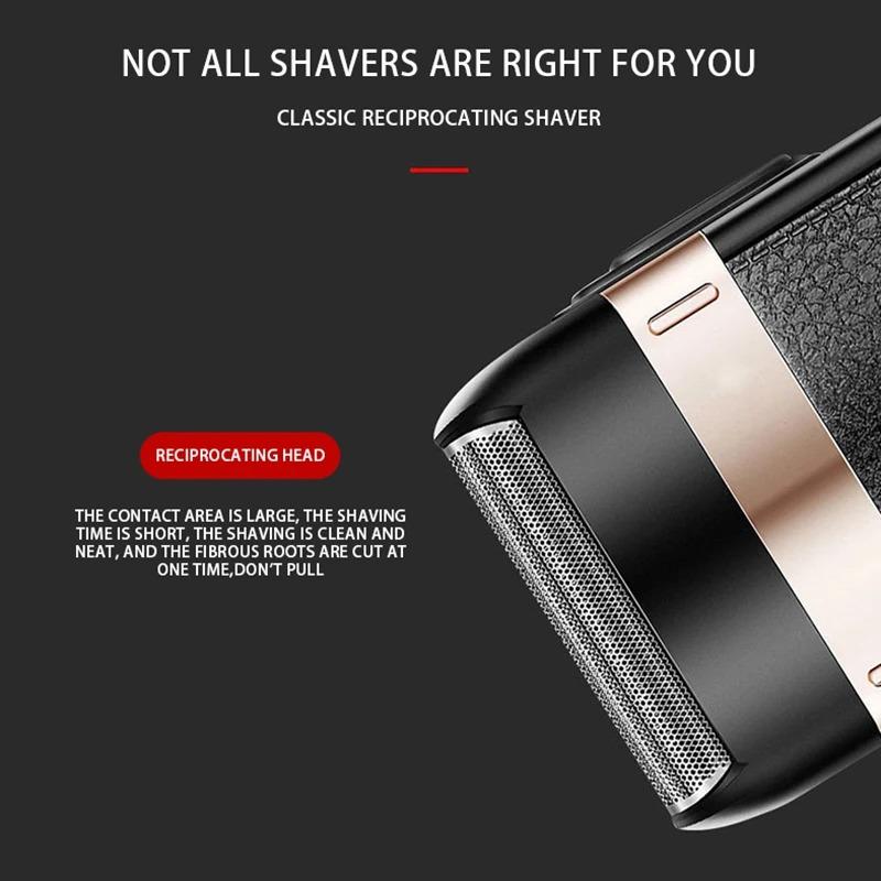 2024USB Charge Waterproof Portable Men Electric Razor
