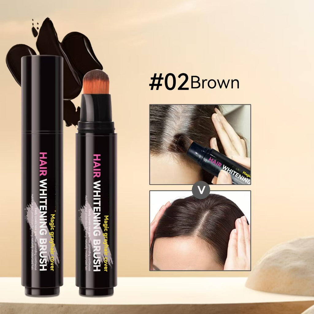 Disposable Instant White Hair Cover Concealer Brush